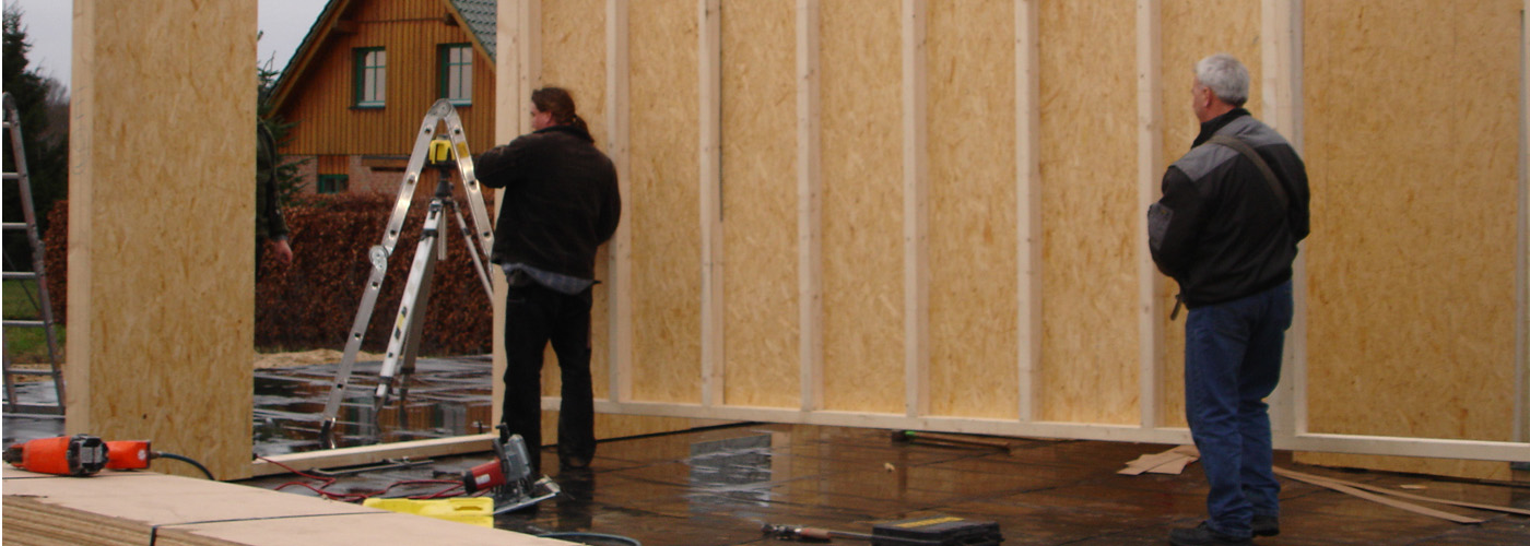 Arbeitsplatz Zimmerei Poschkamp Waren Müritz